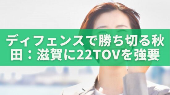 田口の執念プットバックで「止めた」7連敗──66-65、心臓バクバクの逆転勝利！